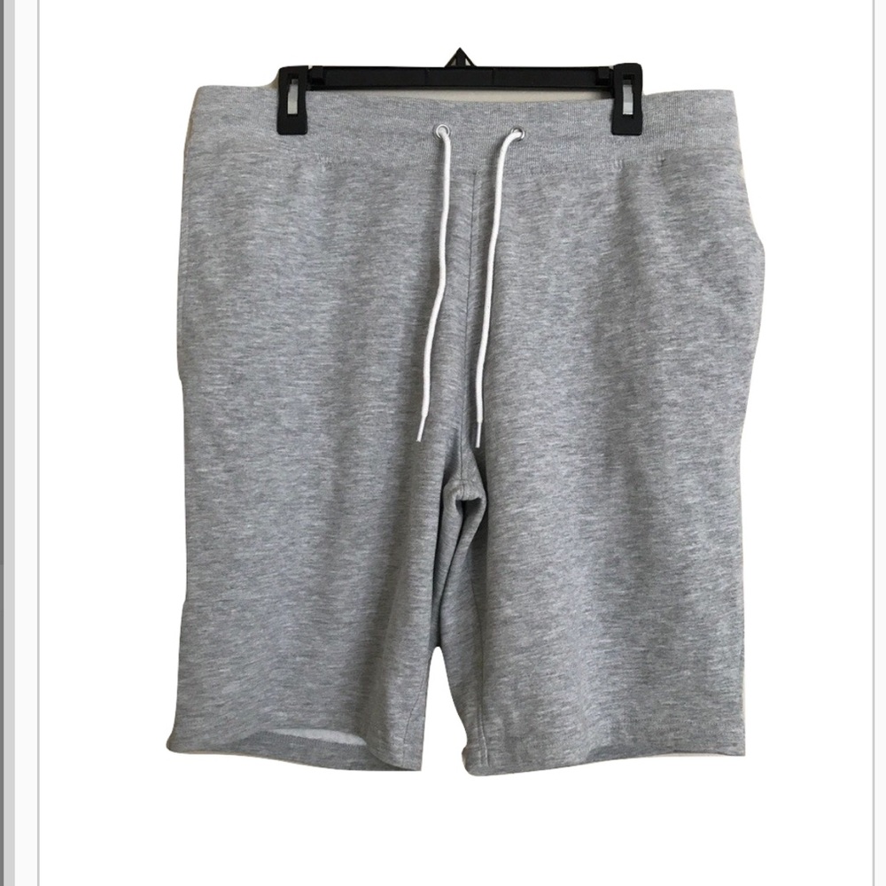 New Look Size Large Mens Shorts Gray Drawstring